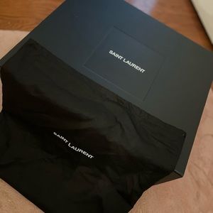 Saint Laurent Box and Dust Bag